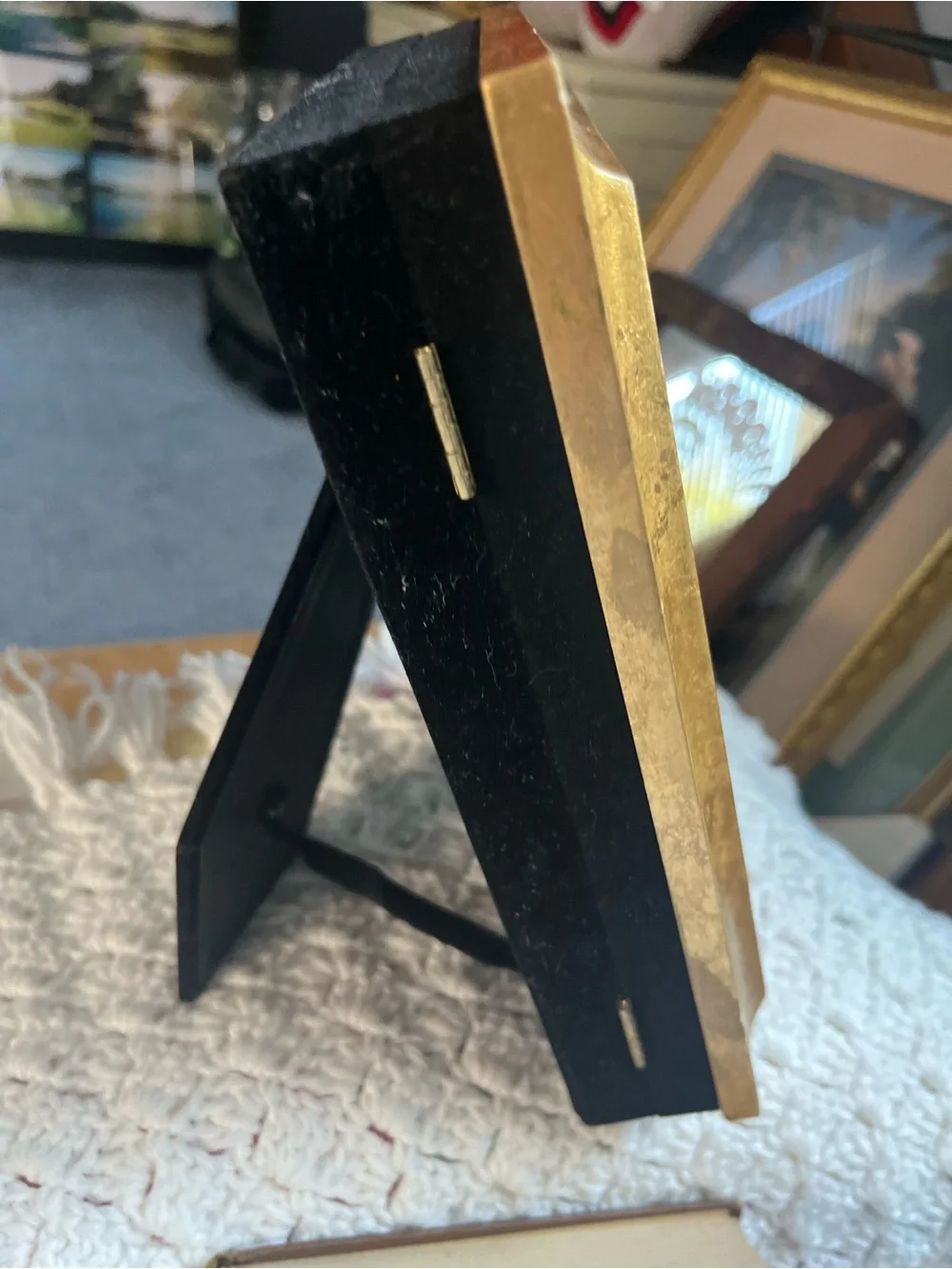Gold Decorative Picture Frame and photo album - Elegant Home Accent